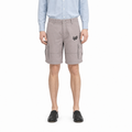 A male model wearing the Smith's 1906 MSO02 Grey Shorts is showing the front.