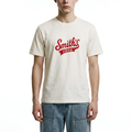 A male model wearing the Smith's 1906 MTE02 Off White T-Shirt is showing the front.