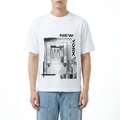 Men's White New York Graphic T-Shirt from Smith's 1906 - front view