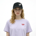 Unisex Black Cap from Smith's 1906 - front view