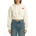 Women's Beige Hoodie from Smith's 1906 - front view