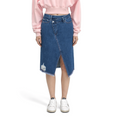Women's Blue Denim Skirt from Smith's 1906 - front view