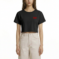 Women's Black Everyday T-Shirt from Smith's 1906 - front view