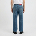 A male model wearing the Smith's 1906 MJN03 Blue Jeans is showing the back.