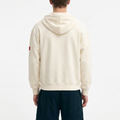 Men's Beige Hooded Sweatshirt Jacket from Smith's 1906 - back view