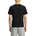 A male model wearing the Smith's 1906 MTE01 Black T-Shirt is showing the back.