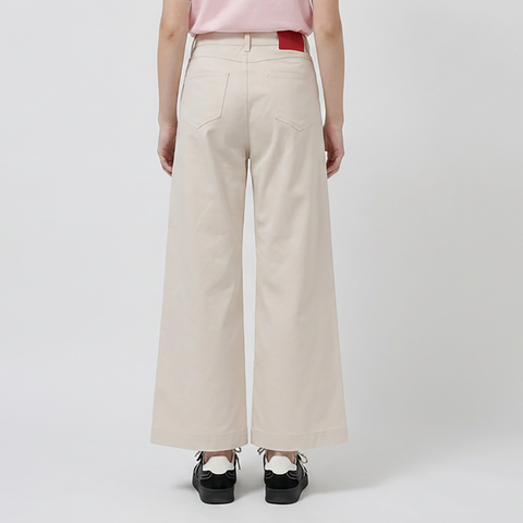 Women's Beige Pants from Smith's 1906 - back view