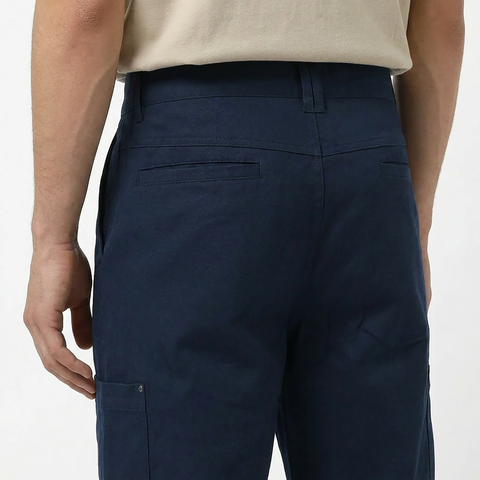Men's Navy Blue Pants from Smith's 1906 - detail view