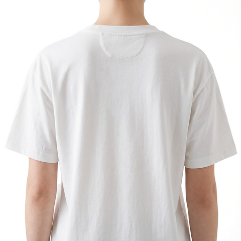 Women's White Everyday T-Shirt from Smith's 1906 - detail view