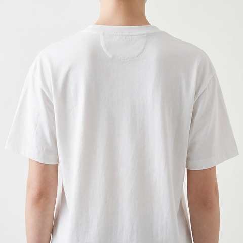 Women's White Everyday T-Shirt from Smith's 1906 - detail view
