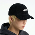A close-up view of a male model wearing the Smith's 1906 UCP01 Black Cap.