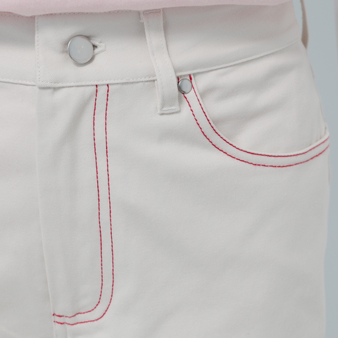 Women's Beige Pants from Smith's 1906 - detail view