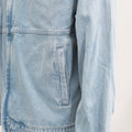 Details of the Smith's 1906 MJK01 Light Blue Denim Jacket.