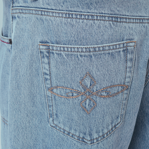 Details of the Smith's 1906 MJN02 Light Blue Jeans.
