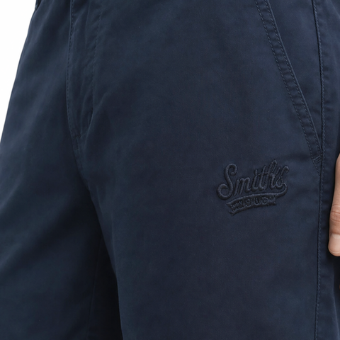 Details of the Smith's 1906 MSO02 Navy Shorts.