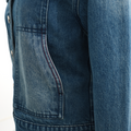 Women's Dark Blue Work Jacket from Smith's 1906 - detail view
