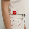 Details of the Smith's 1906 WTE01 Beige T-shirt.