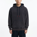 A male model wearing the Smith's 1906 MHO01 Navy Hoodie is showing the front.