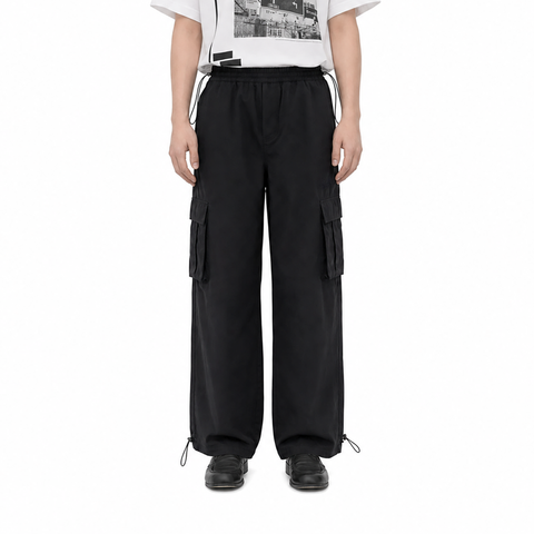 A male model wearing the Smith's 1906 MPT02 Black Pants is showing the front.