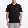 A male model wearing the Smith's 1906 MTE01 Black T-Shirt is showing the front.