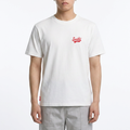 A male model wearing the Smith's 1906 MTE01 White T-Shirt is showing the front.