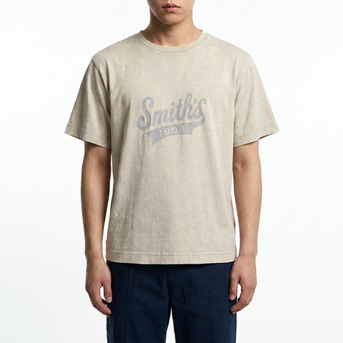 Men's Grey Everyday T-Shirt from Smith's 1906 - front view