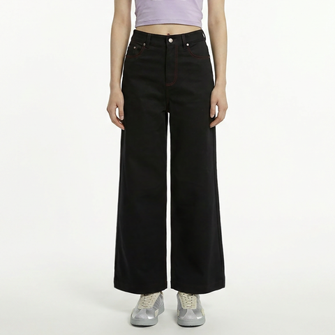 Women's Dark Grey Pants from Smith's 1906 - front view