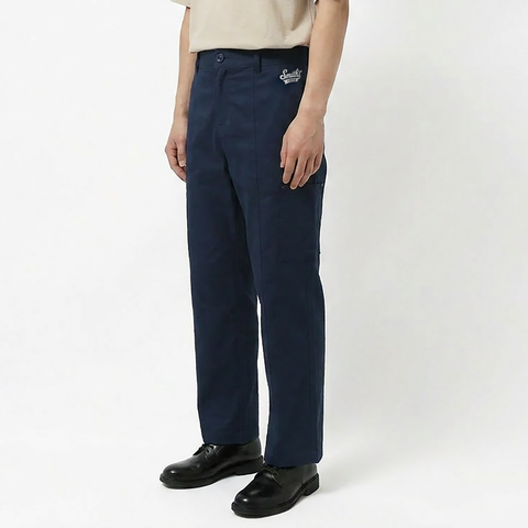 Men's Navy Blue Pants from Smith's 1906 - side view