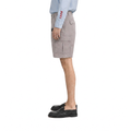 A male model wearing the Smith's 1906 MSO02 Grey Shorts is showing the side view.