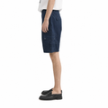 A male model wearing the Smith's 1906 MSO02 Navy Shorts is showing the side view.