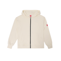 Men's Beige Hooded Sweatshirt Jacket from Smith's 1906