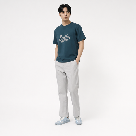 Men's Blue Everyday T-Shirt from Smith's 1906 - styled view