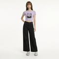 Women's Dark Grey Pants from Smith's 1906 - styled view