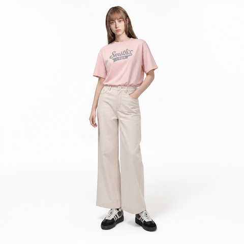 Women's Pink Everyday T-Shirt from Smith's 1906 - styled view