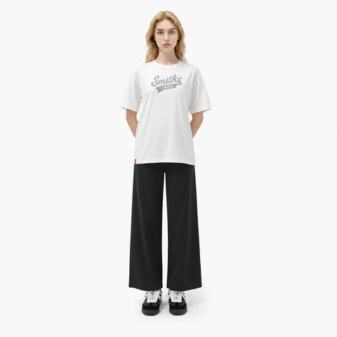 Women's White Everyday T-Shirt from Smith's 1906 - styled view